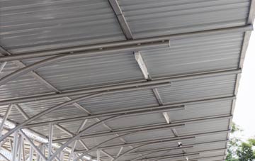 installing Pipe Gate metal roofing